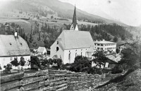 vor 1918 Kirche Fieberbrunn