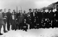 vor 1918 Skiwettkampf Fieberbrunn