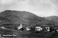 vor 1918 Dorfzentrum Hochfilzen