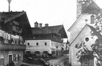 vor 1918 Dorfzentrum Hochfilzen