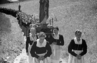 1946-1960 Prozession Fieberbrunn