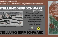 Bild zum Artikel: Einladung zur Ausstellungseröffnung Prof. Sepp Schwarz