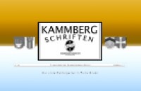 Bild zum Artikel: Kammberg-Schriften 1/2022